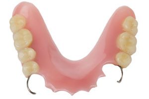 removable partial dentures or removable teeth set